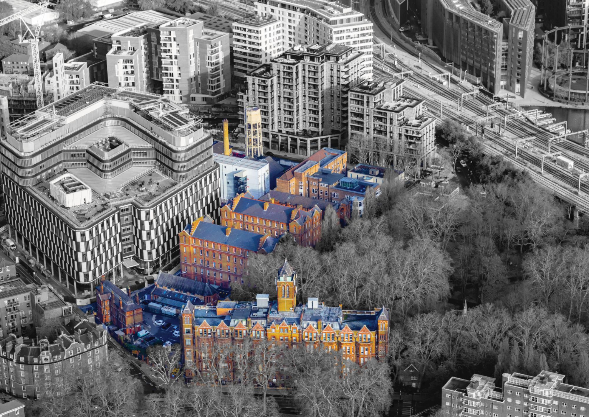 £500m St Pancras Hospital masterplan moves forward with updated regeneration proposals