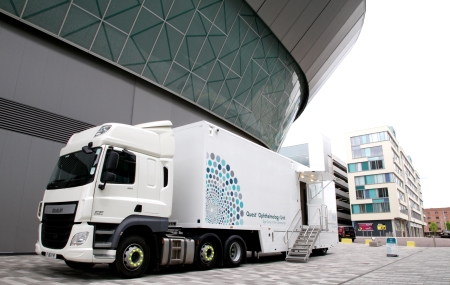 EMS Healthcare has launched Quest Plus, a modular unit designed specifically to alleviate the demand for macular disease care, particularly wet Age-Related Macular Degeneration