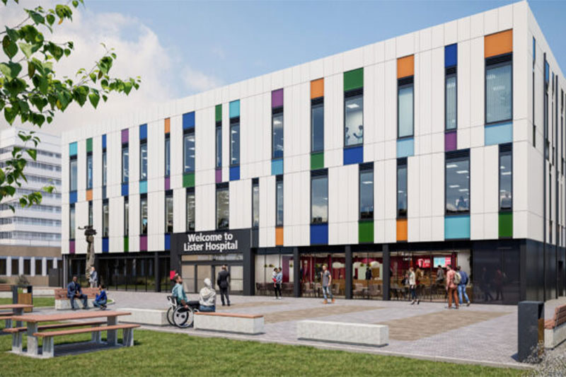 A new welcome: transforming the entrance to Lister Hospital