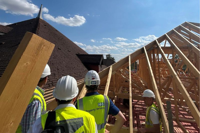 ACA brings healthcare architects to Witham Court as mental health extension project takes shape