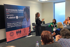 Alsico and Care England for menopause support in UK care sector