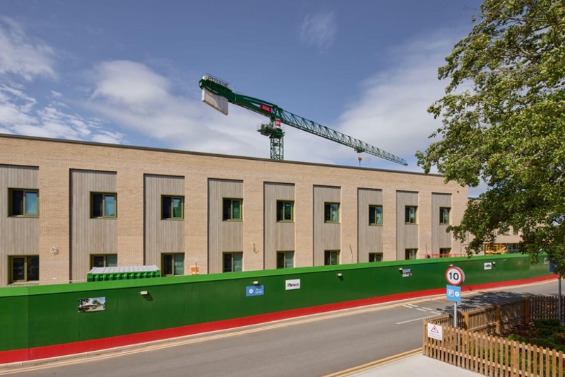 An update one year into construction on £110m Tolworth Hospital redevelopment