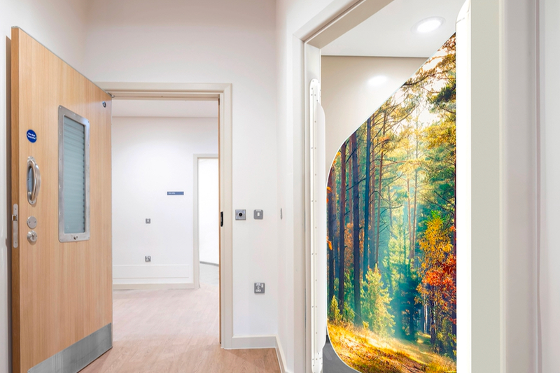 Anti-Ligature shower door system for mental health ensuites hits the market