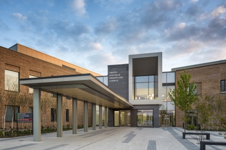 The main entrance atrium is designed to be an active public realm foyer 