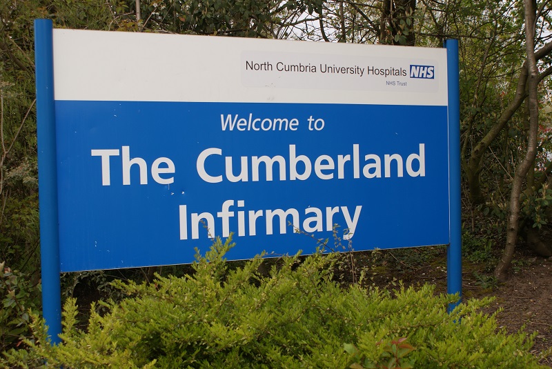 Cumberland Infirmary is an NHS general hospital that includes a 24-hour A&E service and a trauma unit