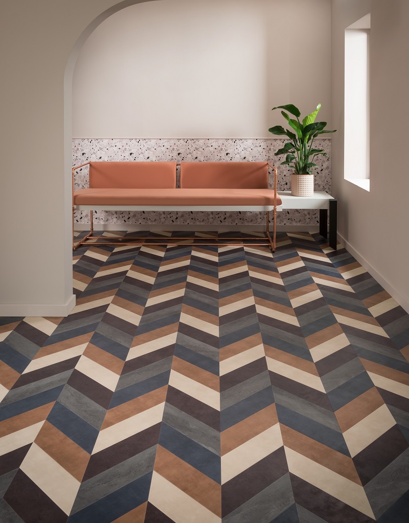 Amtico launches new social distancing and wayfinding floor designs