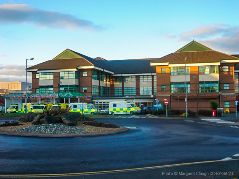 Bolton Hospital. Credit: Margaret Clough