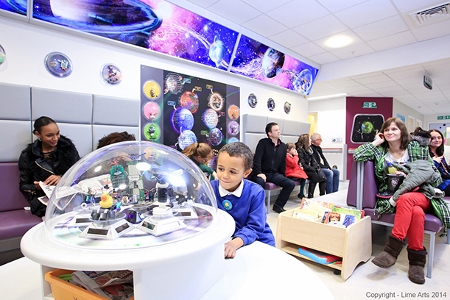 The Starship X-ray project helps young patients in the radiology unit at the Royal Manchester Children’s Hospital