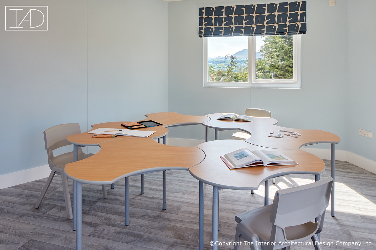 The pods have been designed to be highly flexible and open on two sides to the outside elements