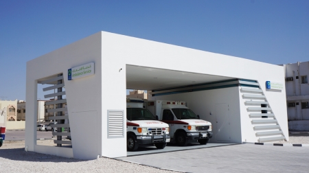 Hamad Medical Corporation Ambulance Service was highly commended for the Best Conceptual Healthcare Building Design Award