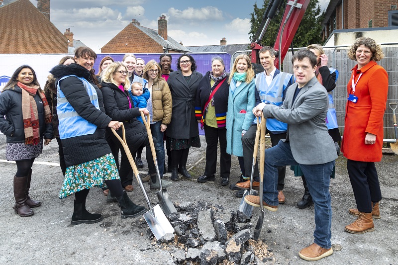 A ground-breaking ceremony was held at the site of the new St Clements GP practice last week