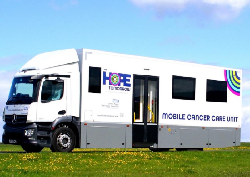 Hope for Tomorrow mobile cancer care won a Patient's Choice Award