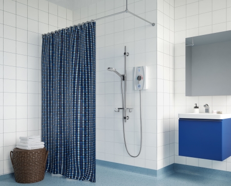 Bristan has a range of products for dementia-friendly spaces, including the Joy Care shower
