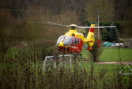 County Air Ambulance HELP Appeal funds £1m lifesaving helipad for Stoke Mandeville Hospital
