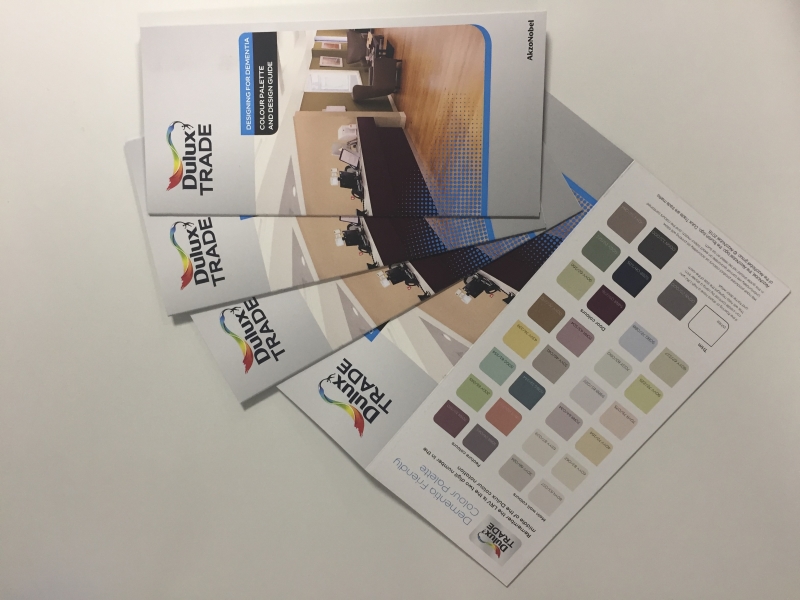 A new dementia colour palette is helping to inform the design of dementia care facilities