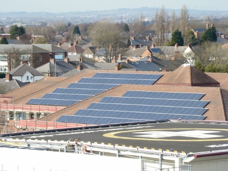 Ecolution helps save over 10% in energy costs for two West Midland’s hospitals