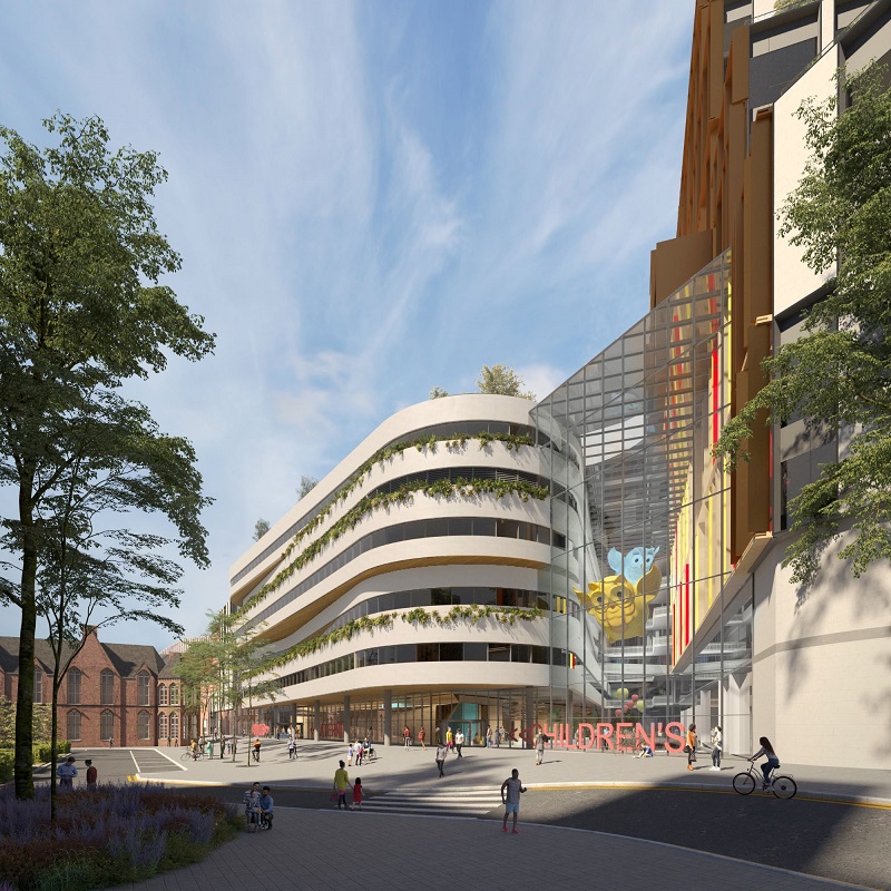 The children's hospital will bring all paediatric services under one roof for the first time