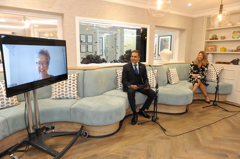 More than 200 people were taken on a virtual tour of the new 77-bed home