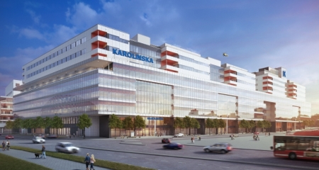 The New Karolinska Solna has been designed to provide a more patient-centred environment