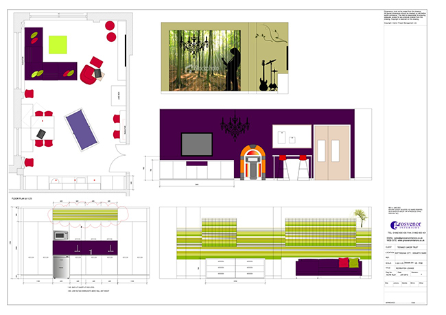 Example of presentation drawing