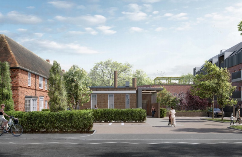 The new healthcare hub on the site of Northwood and Pinner Cottage Hospital is set to open in 2024
