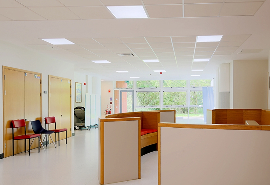 Hinchingbrooke Hospital upgrades lighting systems