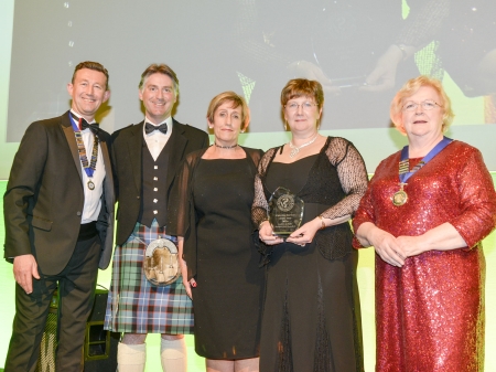The Award for Catering Service of the Year went to the Golden Jubilee Foundation Hospital 