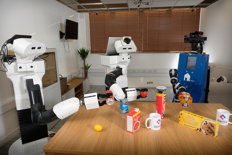 Blackwood worked with the National Robotarium, using its Assisted Living Lab and OpenAAL project to improve understanding of sensing technologies, the Internet of Things, and how robots interact with their surroundings