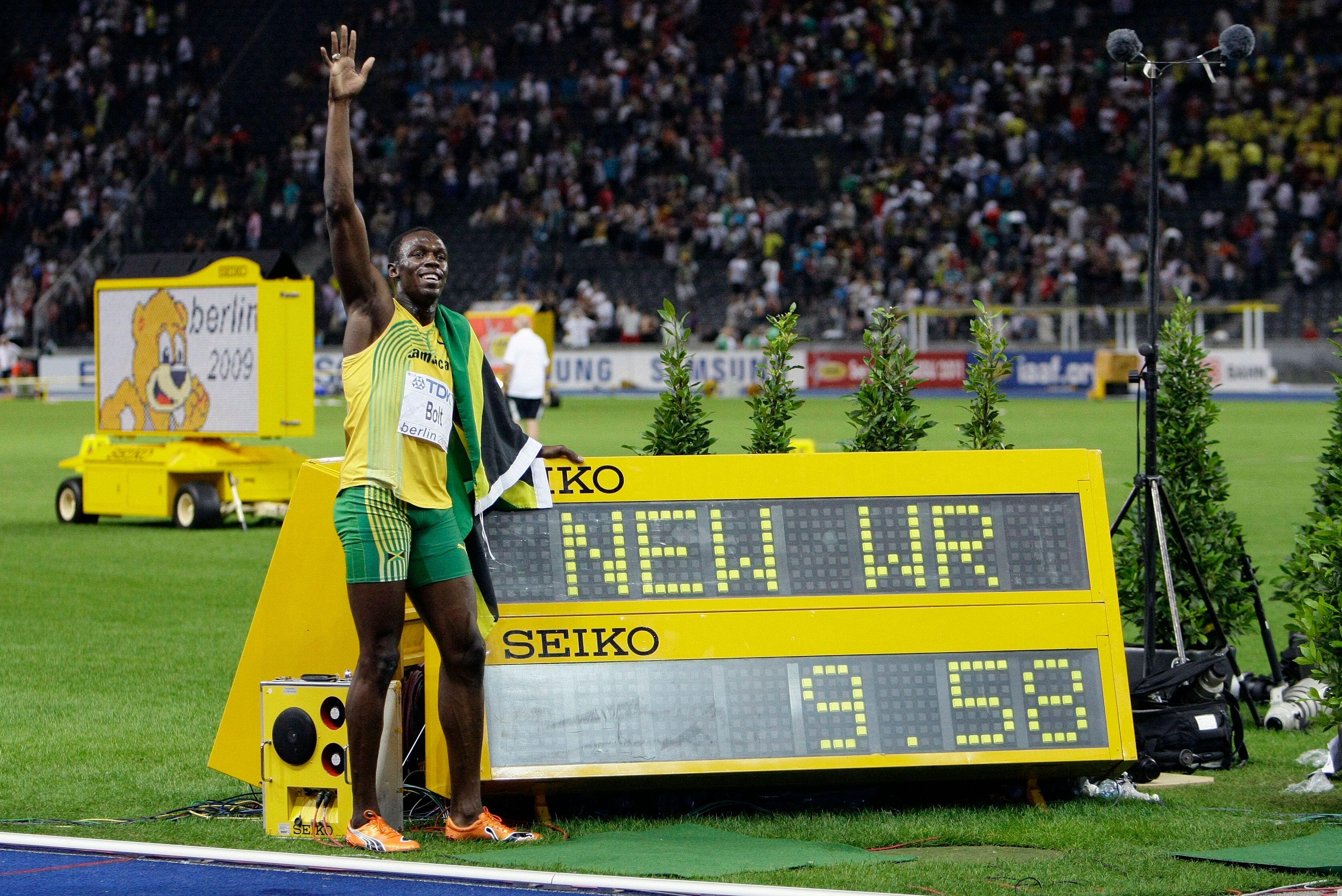 Jamaican athletics icon Usain St Leo Bolt
