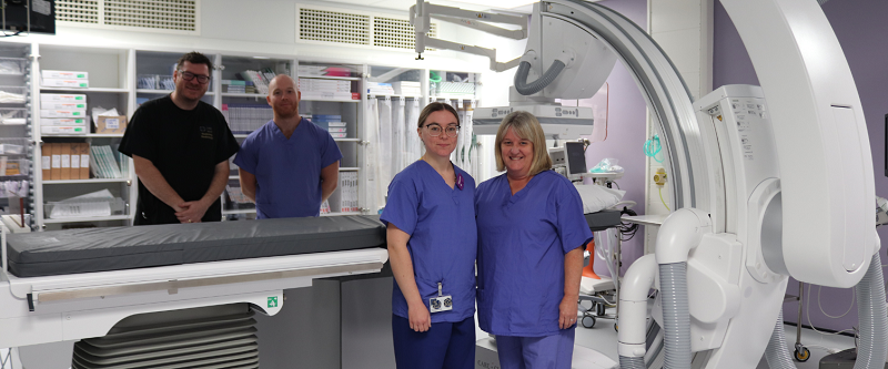 The new suite is part of an upgrade of imaging equipment across the health board