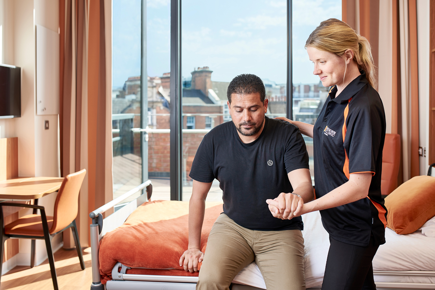 Serious or long-running injuries may need to be treated by a medical professional