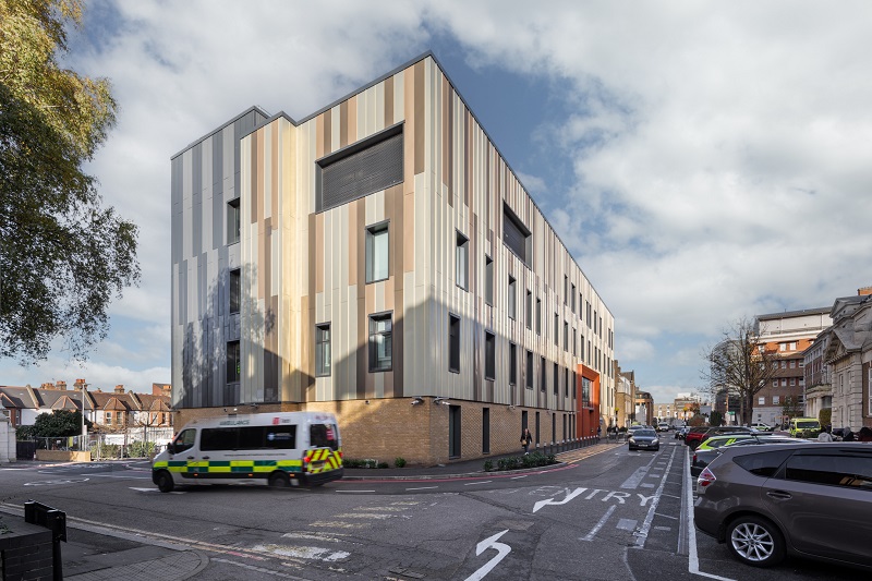 King's College Hospital's new outpatient services building utilised offsite construction methods, helping to reduce delivery time