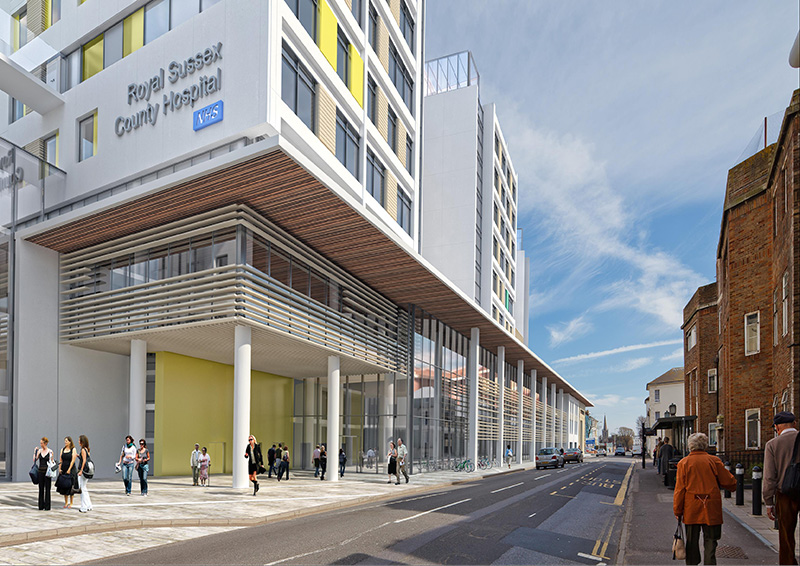 Laing O’Rourke awards £1.5m fitout contract to Deanestor for Brighton 2Ts hospital development