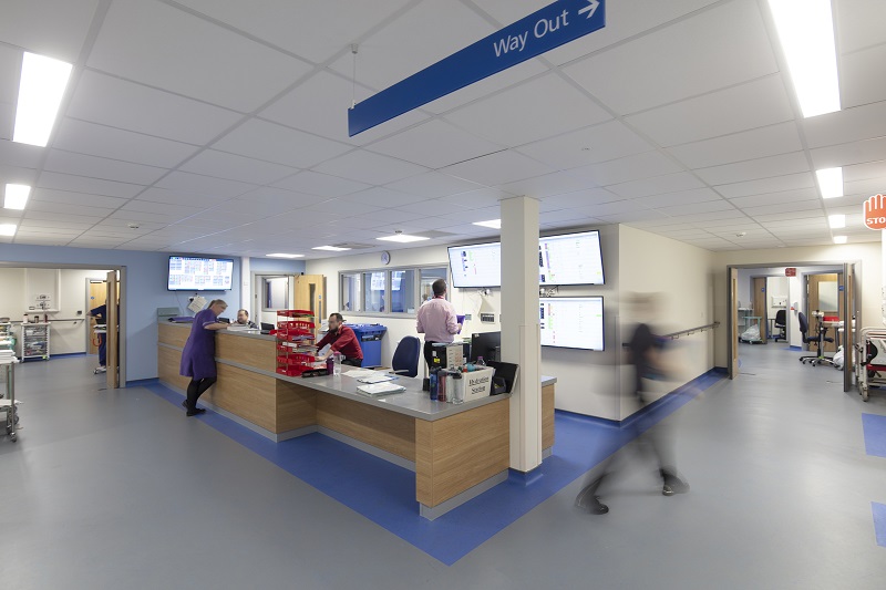 The unit provides medical, surgical and gynaecology care as well as housing a one-stop fracture clinic