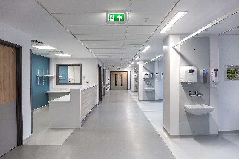 The design of the building focused on improved workflow and an enhanced patient experience
