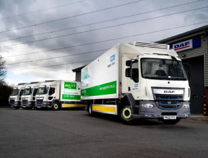 NHS Supply Chain is launching a fleet of eight electric trucks
