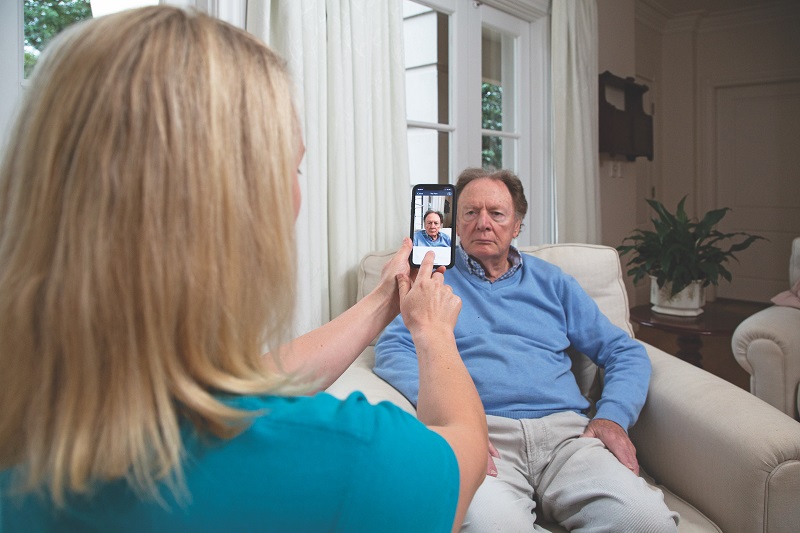 The PainChek digital app assesses pain among people who may not be able to reliably self report, such as those with dementia