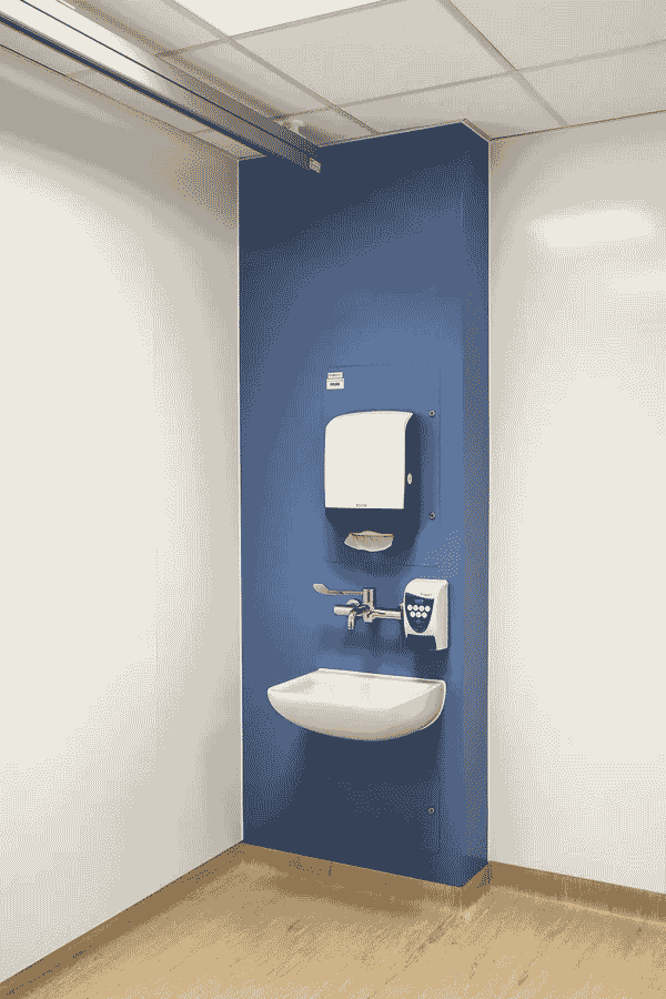 PVC hospital doors & healthcare IPS used at leading NHS trust