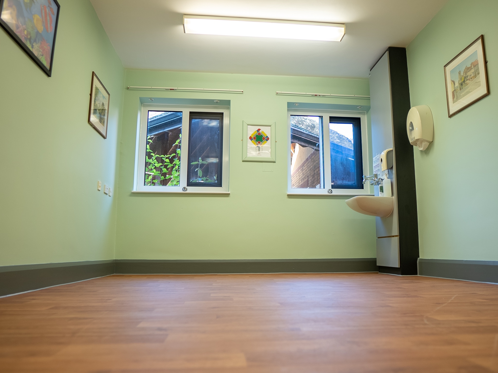 The work included installing new windows and doors and adaptations to power, data, and access control systems