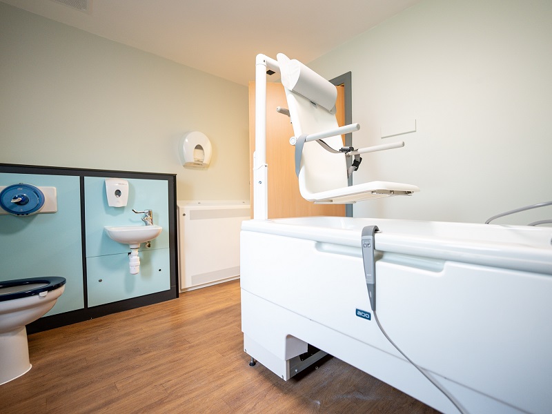 Anti-ligature fixtures and fittings will help to keep patients safe from harm