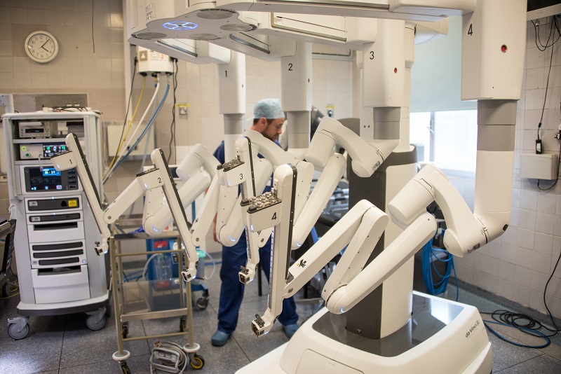 The trust installed its first da Vinci system in 2004 and now has the largest robotic surgery programme in the country
