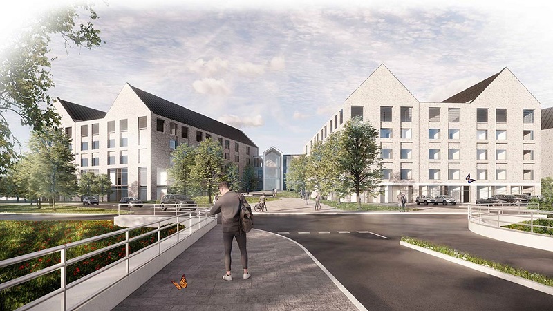 Monklands Hospital will be the first development to be carbon neutral from the earliest design and planning phase