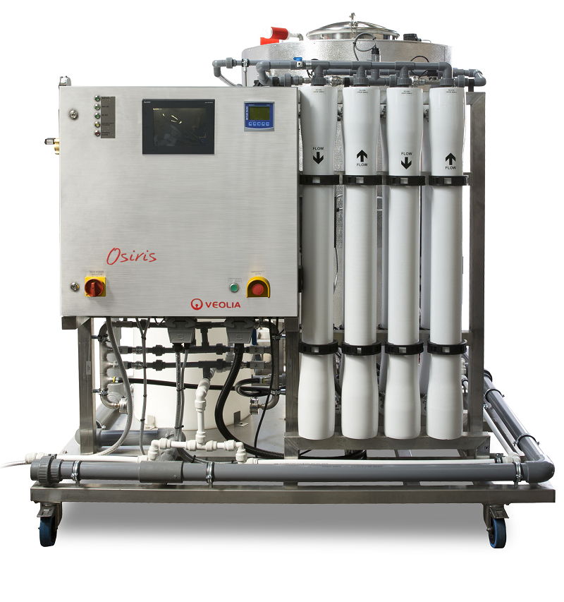 OSIRIS is Veolia's packaged reverse osmosis water treatment system designed for healthcare settings