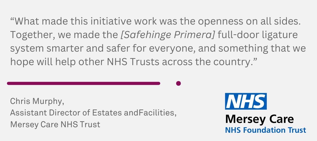 Tackling alarm fatigue: How a joint QI initiative with Mersey Care reduced false alarms by 99%