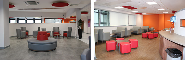 Teal delivers innovative products for Improving the patient and visitor experience at Sid Watkins Building