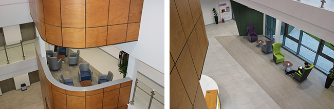 Teal delivers innovative products for Improving the patient and visitor experience at Sid Watkins Building