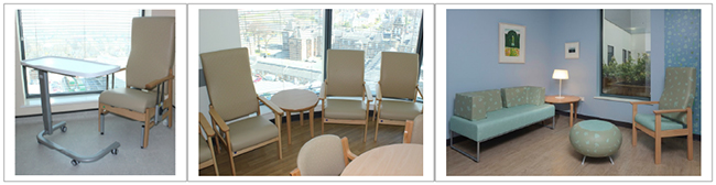 Teal furniture solutions installed at South Glasgow Hospitals super campus