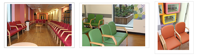 Teal furniture solutions installed at South Glasgow Hospitals super campus