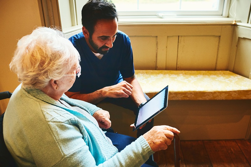 iPads were introduced in care homes during the COVID-19 pandemic, and have been found to reduce social isolation