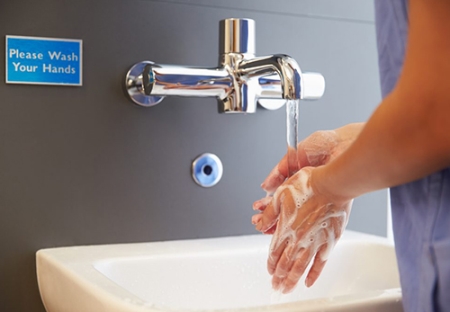 Hand hygiene is key to infection control in hospitals 